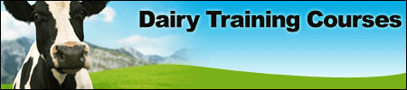 info dairy training courses